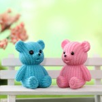 Teddy Bear Figurines Manufacturer - OEM Custom 8 Colors Bulk
