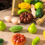 Vegetable Figurines Manufacturer - OEM Custom Pumpkin Chili Miniatures