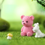 Teddy Bear Figurines Manufacturer - OEM Custom 8 Colors Bulk