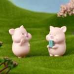 Pig Figurines Supplier - OEM Custom Cake Topper Miniatures