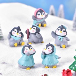 Penguin Figurines Manufacturer - OEM Custom Cake Topper Design