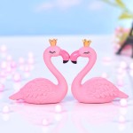 Flamingo Figurines Factory - OEM Custom Crown Pink Design