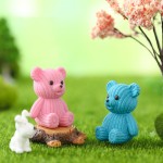 Teddy Bear Figurines Manufacturer - OEM Custom 8 Colors Bulk