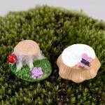 Tree Stump Ornaments Factory - OEM Custom Artificial Resin Stumps