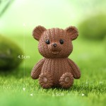 Teddy Bear Figurines Manufacturer - OEM Custom 8 Colors Bulk