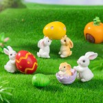 Easter Bunnies Supplier - OEM Custom Miniature Resin Rabbits