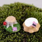 Tree Stump Ornaments Factory - OEM Custom Artificial Resin Stumps