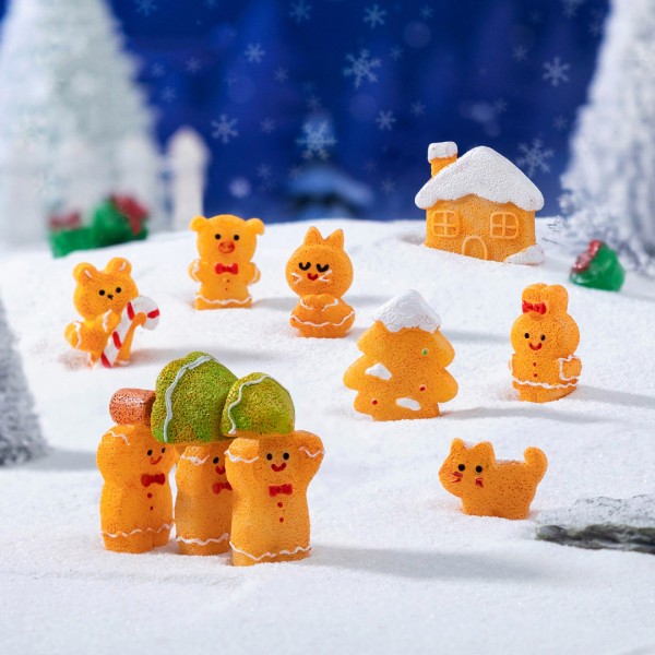 Christmas Ornaments Manufacturer - OEM Custom Mini Resin Figurines