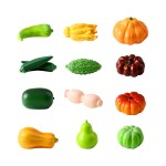 Vegetable Figurines Manufacturer - OEM Custom Pumpkin Chili Miniatures