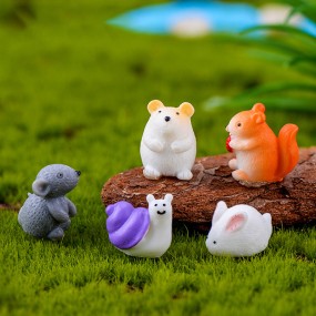 Animal Figures Supplier - OEM Custom Mini Resin Crafts
