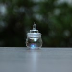 Glass Vial Manufacturer - Colored Bubble Jar Pendant