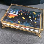 Glass Trinket Box Factory - Vintage Wedding Jewelry Box