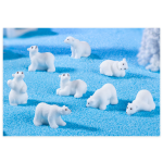 Resin Figurine Factory - 3D Polar Bear Garden Decoration