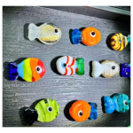 Glass Bead Factory - 8mm Cat Eye Murano Bead