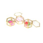 Ring Box Factory - Hexagon Glass Jewelry Package