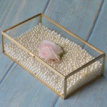 Wedding Favor Factory - Large Glass Jewelry Organizer Box