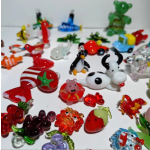 Tabletop Ornament Manufacturer - Mini Glass Animal Decoration