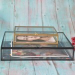 Memory Box Factory - Rectangular Glass Photo Storage Case