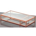 Photo Storage Factory - Clear Glass Album Box Organizer