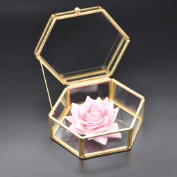 Jewelry Box Factory - Large Vintage Glass Display Box