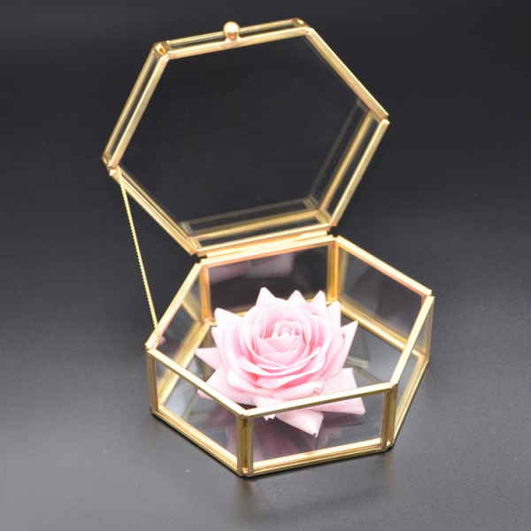 Jewelry Box Factory - Large Vintage Glass Display Box