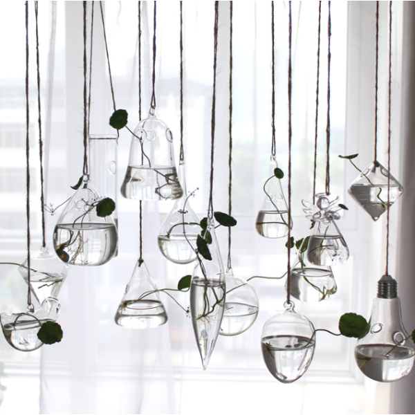 Terrarium Factory - Geometric Hanging Glass Planter