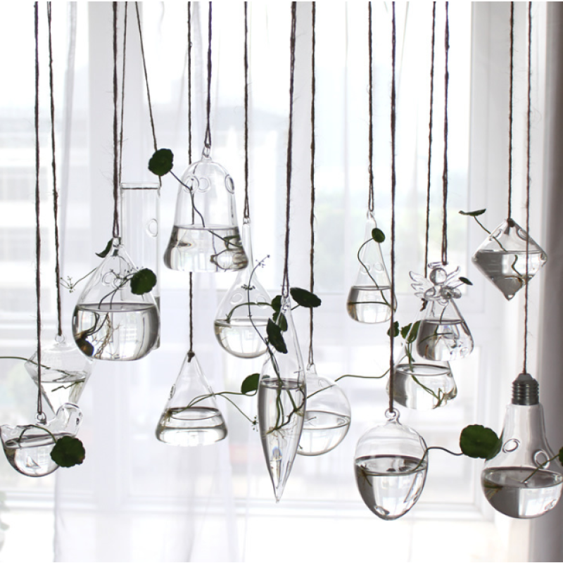 Terrarium Factory - Geometric Hanging Glass Planter