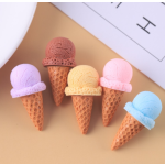 Resin Cabochon Factory - Hand-painted Ice Cream Cone DIY