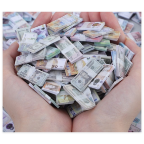 Play Money Manufacturer - Realistic Banknote Dollhouse Set