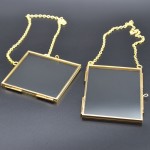 Dried Flower Frame Manufacturer - Brass Geometric Frame
