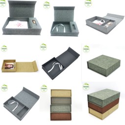 Wooden Box Factory - Sliding Lid USB Storage Box