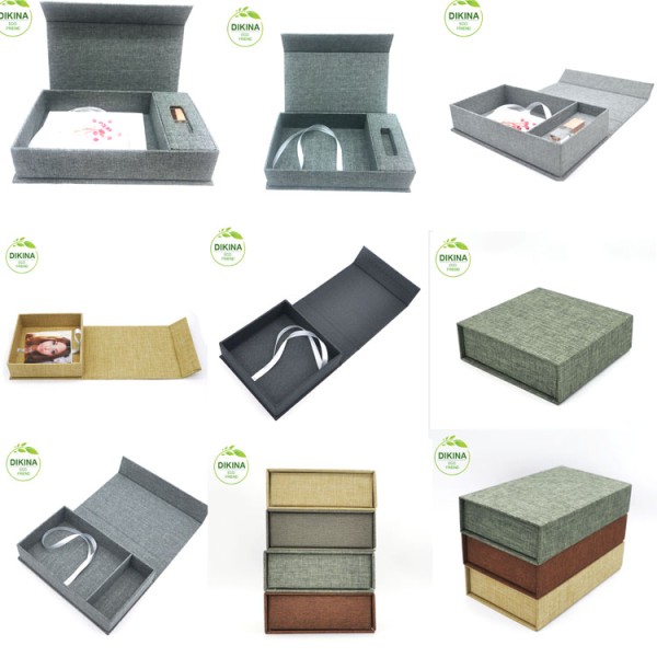 Wooden Box Factory - Sliding Lid USB Storage Box