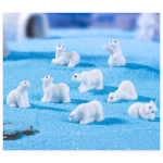 Resin Figurine Factory - 3D Polar Bear Garden Decoration