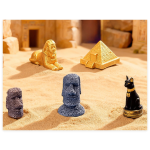 Resin Figurine Manufacturer - 3D Egyptian Pyramid Sphinx Model