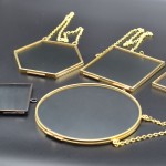 Dried Flower Frame Manufacturer - Brass Geometric Frame