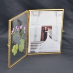 Desktop Frame Manufacturer - Gold Glass Picture Frame