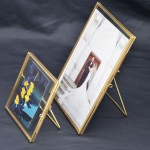 Picture Frame Manufacturer - Gold Glass Craft Photo Frame