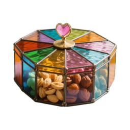 Wedding Box Manufacturer - Partition Glass Trinket Box