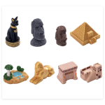 Resin Figurine Manufacturer - 3D Egyptian Pyramid Sphinx Model