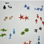 Tabletop Ornament Manufacturer - Mini Glass Animal Decoration