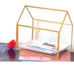 Gift Box Manufacturer - Glass Tin Wedding Favor Box