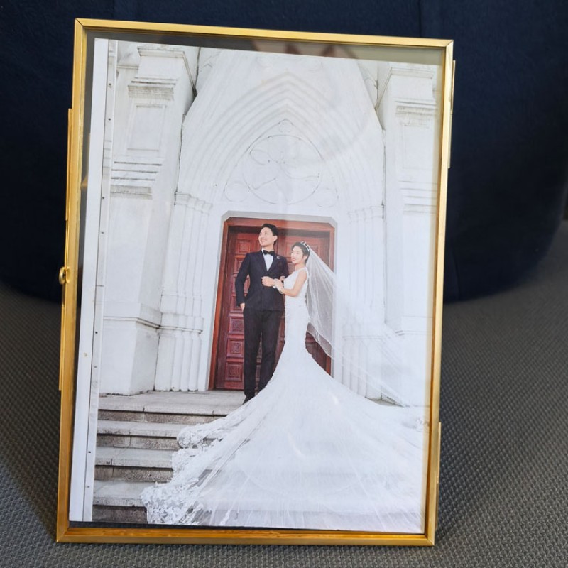 Picture Frame Factory - Brass Wedding Photo Frame