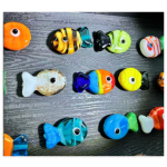 Glass Bead Factory - 8mm Cat Eye Murano Bead