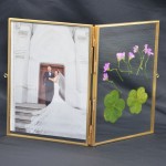 Desktop Frame Manufacturer - Gold Glass Picture Frame