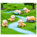 Resin Figurine Factory - Custom Color Sea Otter Sculpture