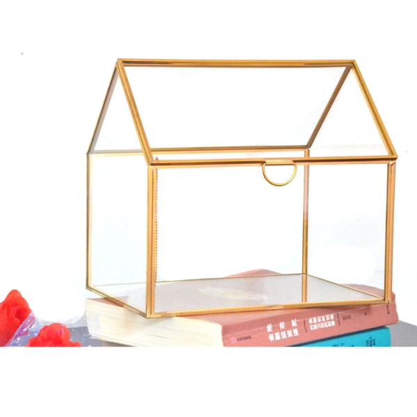 Gift Box Manufacturer - Glass Tin Wedding Favor Box