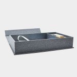 USB Packaging Factory - Custom Linen Flash Drive Box