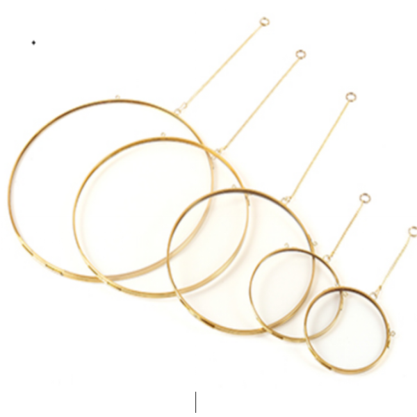 Wall Frame Manufacturer - Brass Hinged Round Picture Frame