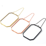 Wall Frame Manufacturer - Brass Hinged Round Picture Frame