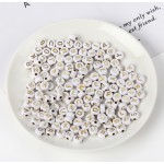 Plastic Beads Factory - 4x7mm A-Z Alphabet Jewelry Beads